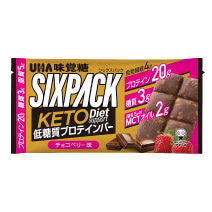 SIXPACK　KETO Dietサポートプロテインバー　チョコベリー味