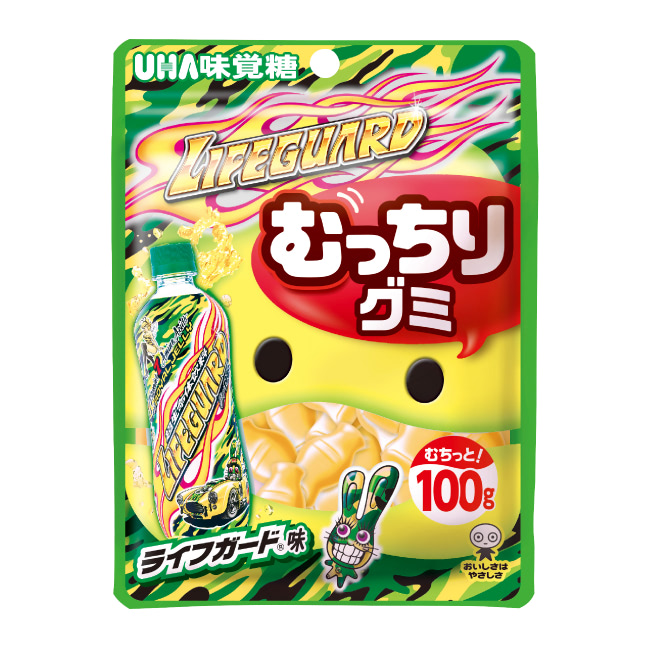 公式 Uha味覚糖 商品カタログ むっちりグミ ライフガード