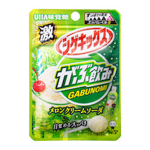 激シゲキックス　がぶ飲みメロンクリームソーダ