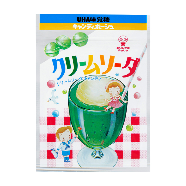 公式 Uha味覚糖 商品カタログ クリームソーダ