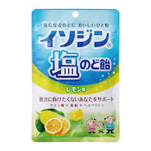 イソジン<sub>®</sub>塩のど飴　レモン袋（81g）