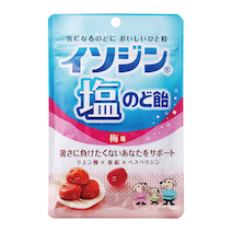 イソジン<sub>®</sub>塩のど飴　梅袋（81g）