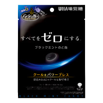 ノンシュガー　ブラックミントのど飴