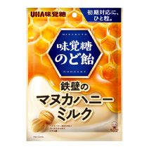 味覚糖のど飴　鉄壁のマヌカハニーミルク