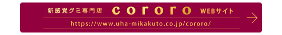 新感覚グミ専門店　cororo（コロロ）webサイト