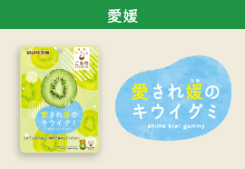 愛媛 愛され媛のキウイグミ