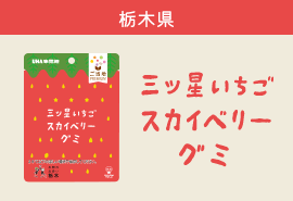 栃木県 三ツ星いちごスカイベリーグミ
