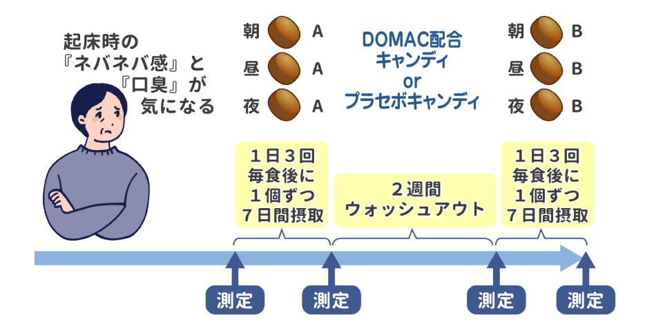 DOMAC配合キャンディorプラセボキャンディ