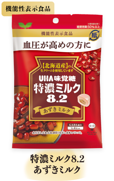 ［機能性表示食品］特濃ミルク8.2　あずきミルク